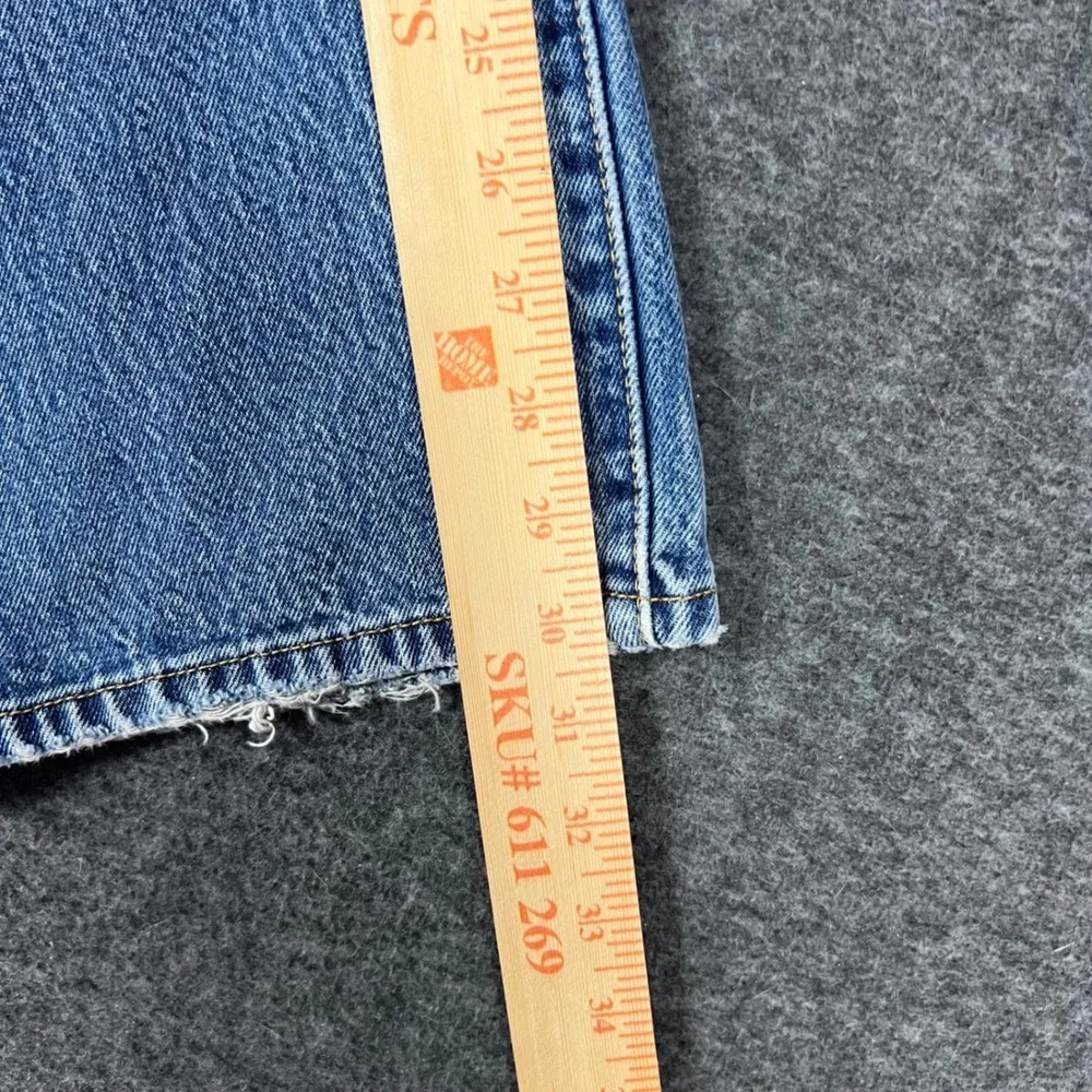 Vintage Y2K Levi's 501 Mens 36x32 (Actual 34x30) Blue Distressed Thrashed Jeans